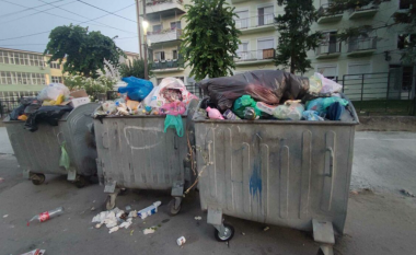 Mbeturinat “bllokojnë” trotuaret në Shkup