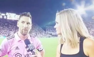 Intervista e Messit pas debutimit, fjalët e para të tij ia fitojnë zemrat tifozëve të Inter Miamin