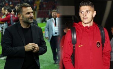 Trajneri i Galatasaray, Okan Buruk flet për të ardhmen e Milot Rashicës dhe qëndrimin e klubit turk