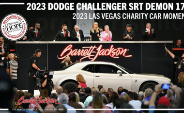 Dodge Challenger V8 i fundit mbledh më shumë se 700 mijë dollarë për bamirësi në një ankand