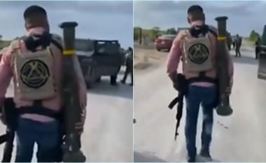 Cila është e vërteta e videos ku pretendohet se “një anëtar i kartelit drogës mbante një armë të destinuar për në Ukrainë”?