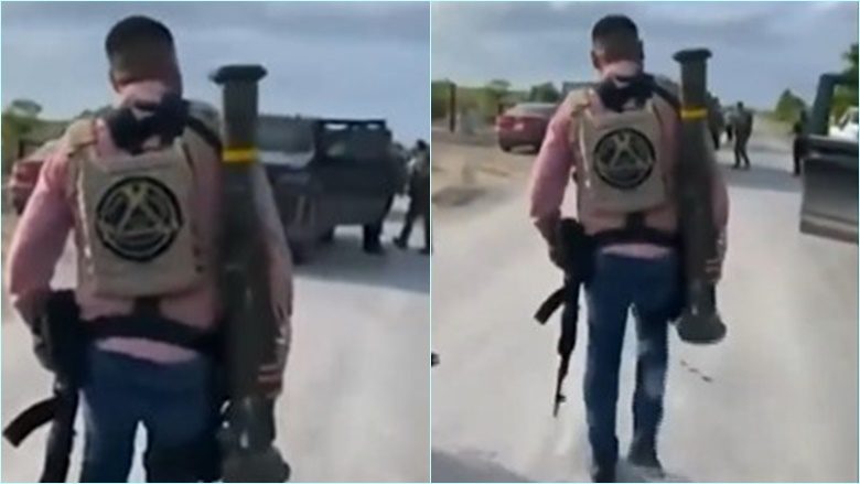 Cila është e vërteta e videos ku pretendohet se “një anëtar i kartelit drogës mbante një armë të destinuar për në Ukrainë”?