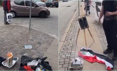 Pas Suedisë, dikush vendosi që digjte Kuranin para ambasadës së Irakut në Danimarkë