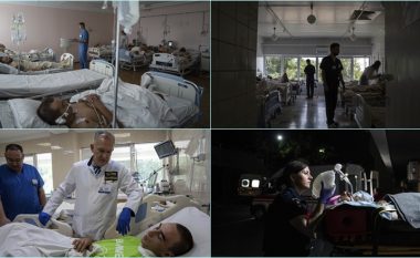 Brenda spitalit në Ukrainë i cili gjatë ditës punon si një spital normal - por natën trajton ushtarët e plagosur