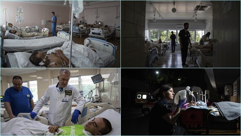 Brenda spitalit në Ukrainë i cili gjatë ditës punon si një spital normal – por natën trajton ushtarët e plagosur