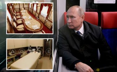 Zbulohet se çfarë ka brenda trenit të blinduar të Putinit: Hamam, sistem të veçantë televiziv dhe qendër për maskim