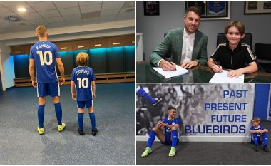 Diçka e rrallë vjen nga familja Ramsey: Babë e bir nënshkruajnë në të njëjtën ditë për Cardiff Cityn