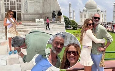 Nga vizita në Taj Mahal e deri te çastet e këndshme me burrin – brenda udhëtimit luksoz të Rita Orës në Indi