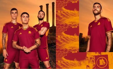 Roma zbulon fanellën e parë për sezonin 2023/24 pas marrëveshjes me Adidas