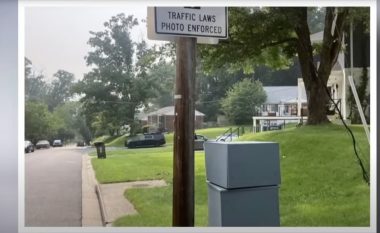 Një banorë e vendosi një ‘kamerë’ të rreme për matjen e shpejtësisë në një rrugicë në Maryland – policia e detyron që ta heq atë