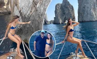 Emina Çunmulaj publikon imazhe nga pushimet përrallore në Capri me burrin e saj, Sam Nazarian