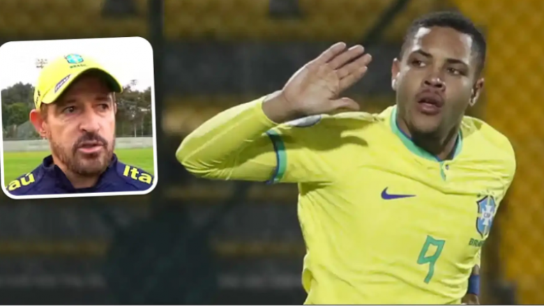 Trajneri i Brazilit U-20 detajon se çfarë të presë Barcelona nga Vitor Roque, paralajmëron për një gjë