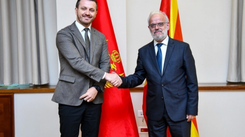 Xhaferi në takim me Dukaj: RMV dhe Mali i Zi do të vazhdojnë me sukses rrugën drejt BE-së
