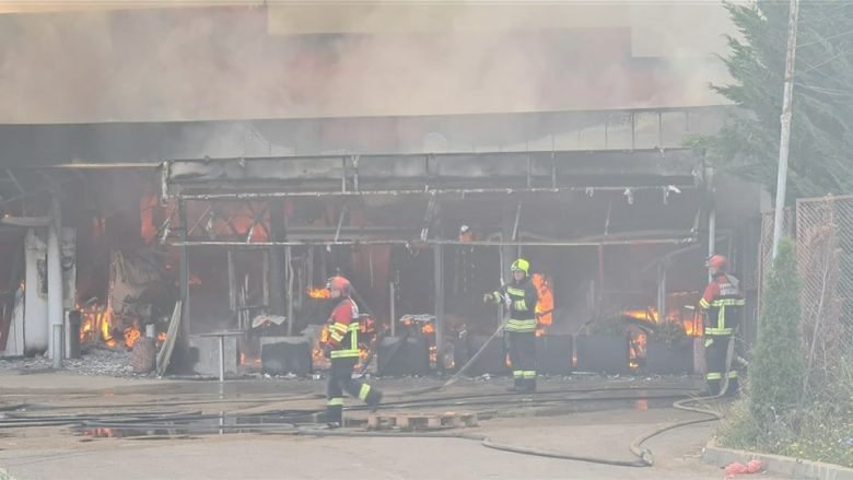 Zjarri në ETC, flasin nga policia e zjarrfikësit: Shuarja e zjarrit ishte e vështirë