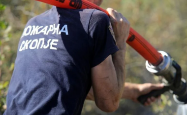 Lokalizohen dy zjarret në Shkup