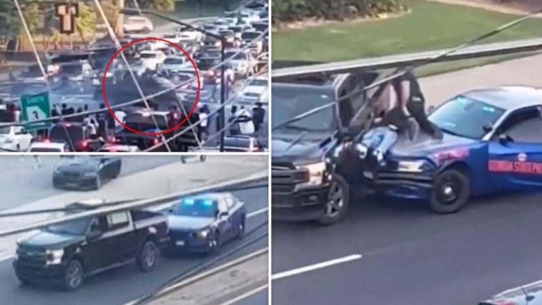 Derisa ikte nga policia në Atlanta shtypi kalimtarët e rastit me veturë – publikohen pamjet rrëqethëse