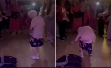 Britanikja 92-vjeçe, i bënë të gjithë për vete me lëvizjet e saj unike gjatë vallëzimit në një klub nate