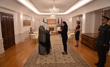 Osmani pranoi letrat kredenciale nga ambasadori i ri jorezident i Kuvajtit