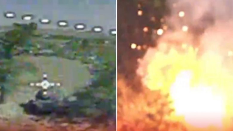Dronët kamikaz të ukrainasve shkatërrojnë makinerinë luftarake të rusëve – hedhin në erë tanke, autoblinda e sisteme raketore
