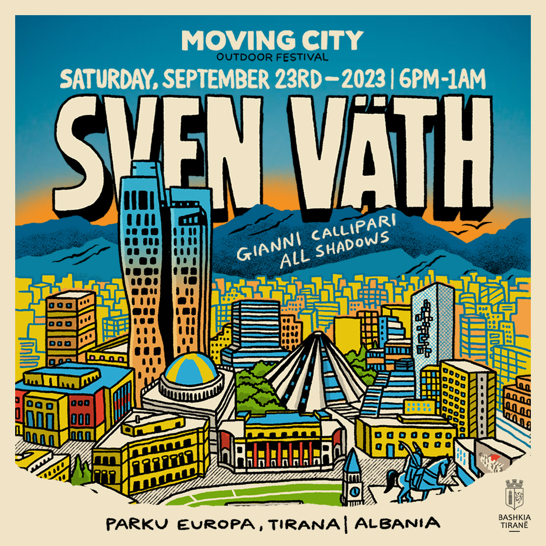 Festivali “Moving City” rikthehet me Sven Väth në qendër të Tiranës