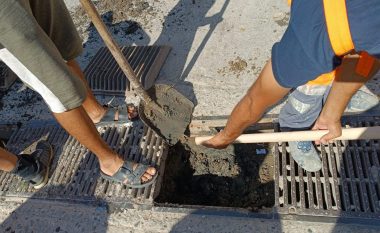 Paralajmërimi për mot të keq, komuna e Shuto Orizares fillon aksionin për pastrim të rrjetit atmosferik