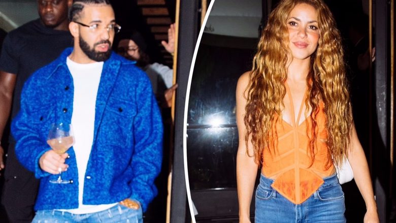 Shakira dhe Drake nxisin thashethemet për romancë pasi shihen duke u larguar nga e njëjta festë