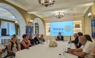 Rotary Club Peja nderon anëtarët e bordit të Ligës Qytetare Shqiptaro-Amerikane