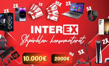 Interex shpërblen konsumatorët çdo javë 