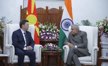 Bujar Osmani në takim me zv.presidentin e Indisë: Përkundër prioriteteve tona të politikës së jashtme, rëndësi të veçantë ka intensifikimi i bashkëpunimit