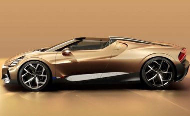 Bugatti prezantoi një tjetër model të artë