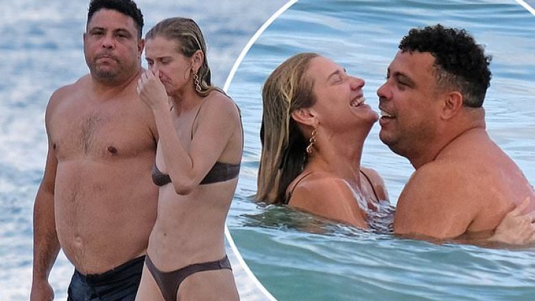 Legjenda e futbollit, Ronaldo shijon pushimet me të fejuarën Celina Locks në Ibiza