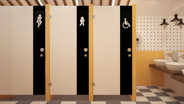 Pse dyert e tualeteve publike nuk arrijnë deri në dysheme? Ka pesë arsye, ndërsa njëra është projektuar me zgjuarsi