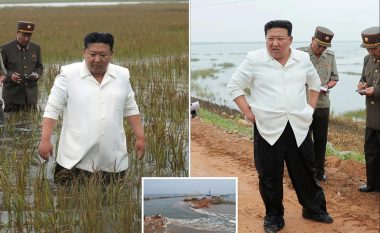 Kim Jong-un viziton zonat e prekura nga përmbytjet, akuzon zyrtarët e lartë për mos reagim të menjëhershëm