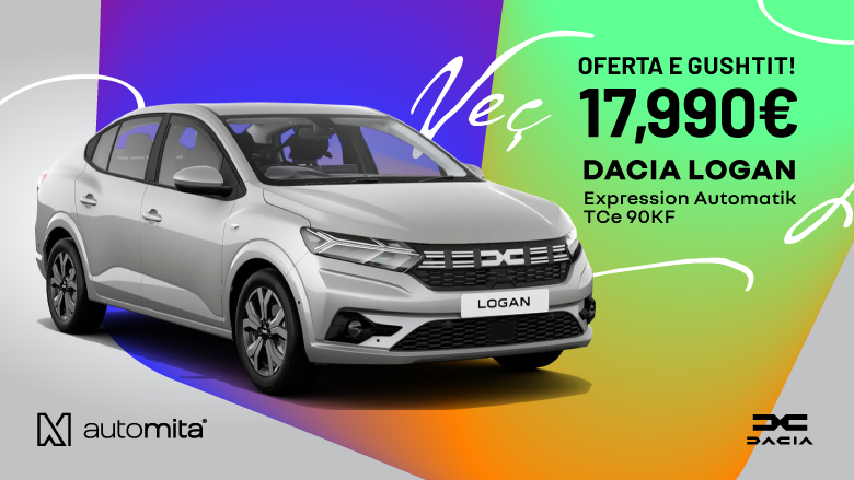 Oferta e parezistueshme e gushtit në Auto Mita – bëjeni tuajën Dacia Logan Automatic