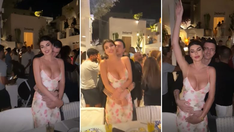 Angela Martini publikon video nga momentet e këndshme që po shijon me bashkëshortin në Mykonos
