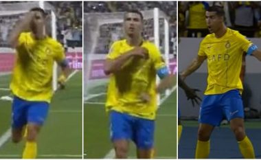 Ronaldo bën kryqin gjatë festimit të golit dhe shkakton shumë polemika në Arabinë Saudite