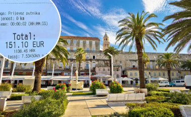 Një turist në Split ka marrë një faturë prej 151 eurosh për 0 kilometra vozitje