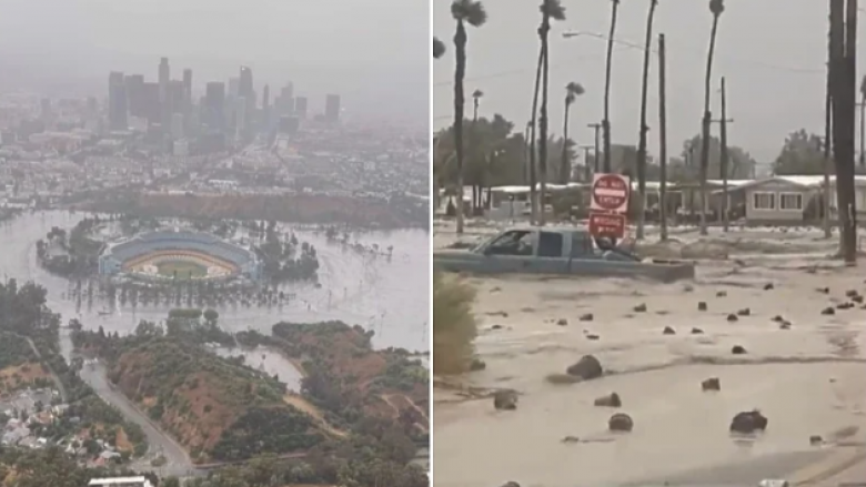 Kaos në Kaliforni: Përveç stuhisë Hilary, shteti amerikan u godit edhe nga një tërmet