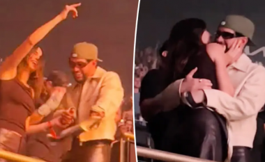 Kendall Jenner dhe Bad Bunny dalin publikisht, shihen në momente pasionante gjatë koncertit të Drake
