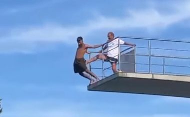 Roja e pishinës shtyu një burrë nga kërcimorja, pushuesi ra nga dhjetë metra lartësi në Austri
