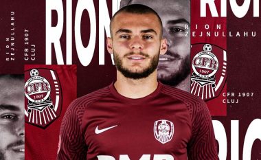 Rion Zejnullahu i bashkohet Clujit, shkon në tre numri i shqiptarëve në klubin rumun