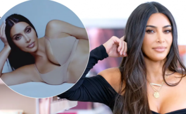Kim Kardashian shfaqet provokuese në promovimin e koleksionit të ri të të brendshmeve “Skims”