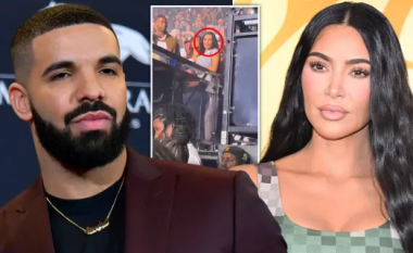 Pamjet bëhen virale – Kim Kardashian injorohet nga Drake në koncertin e tij