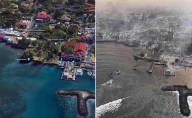 Zjarret dogjën deri në themel një qytet historik në Hawaii – pamjet dramatike publikohen në rrjetet sociale