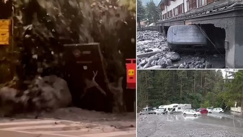 Një ‘cunami prej balte’ përmbyti një qytet italian – njerëzit ikin për të shpëtuar jetën e tyre