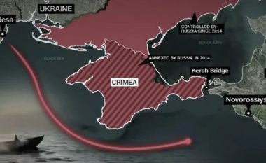 CNN publikon videon e sulmit eksperimental me dron të ukrainasve në urën e Krimesë
