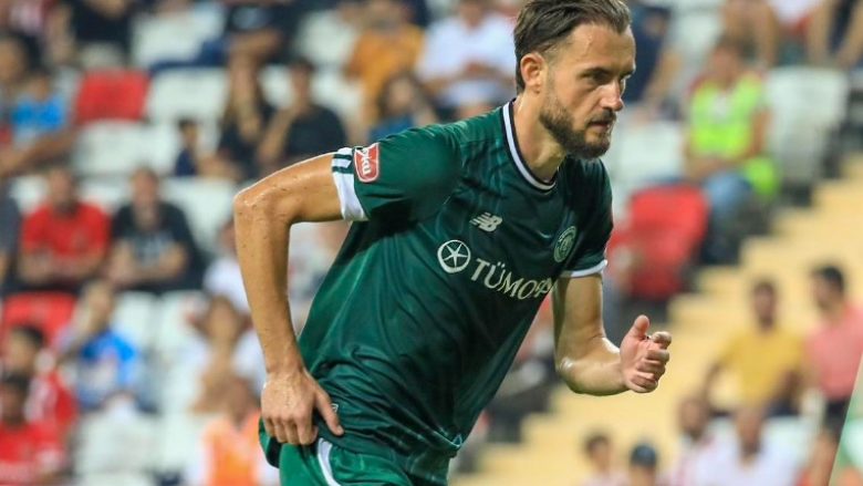 Sokol Cikalleshi shënon edhe ndaj Antalyaspor