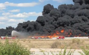 Një zjarr i madh në një fabrikë riciklimi plastike në New Mexico – zyrtarët lëshojnë alarm shëndetësor për rajonin