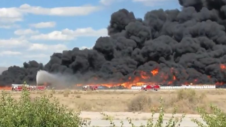 Një zjarr i madh në një fabrikë riciklimi plastike në New Mexico – zyrtarët lëshojnë alarm shëndetësor për rajonin