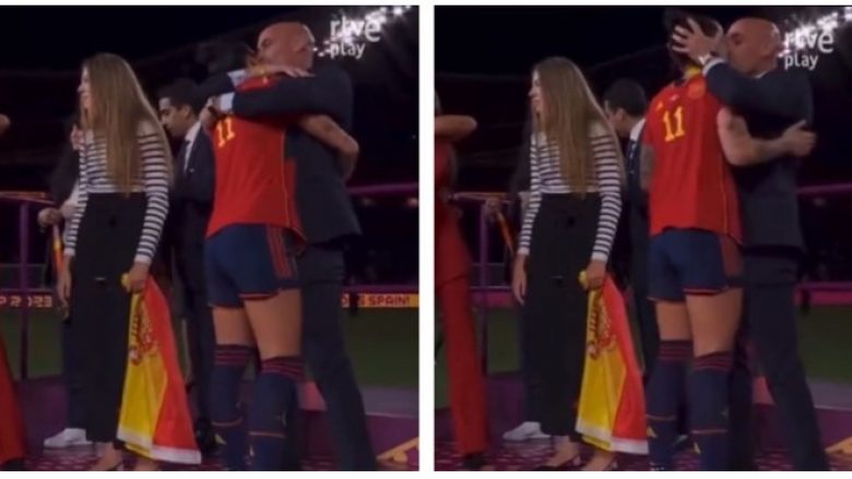 Skandal nga presidenti i federatës spanjolle: Ka puthur futbollisten derisa i dorëzonte medaljen e Kupës së Botës